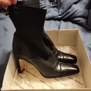 Sacha London Women's Black Ankle Boots